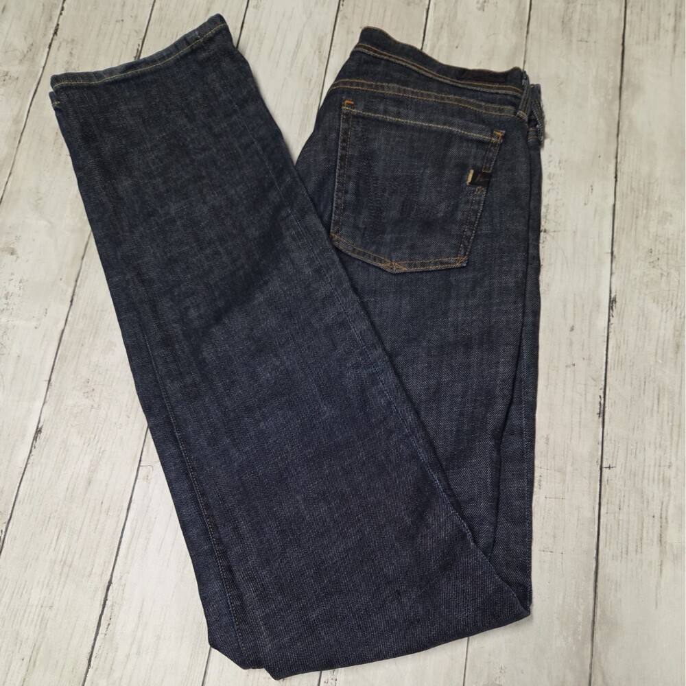 Citizens Of Humanity Womens 27 Ava 142 Low Waist Straight Leg Jeans Dark Wash